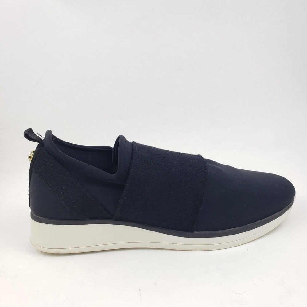 Louise Et Cie Womens Braxton Black Slip On Elastic Stretch Sneaker Size 5.5/36